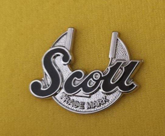 Scott enamel lapel pin badge