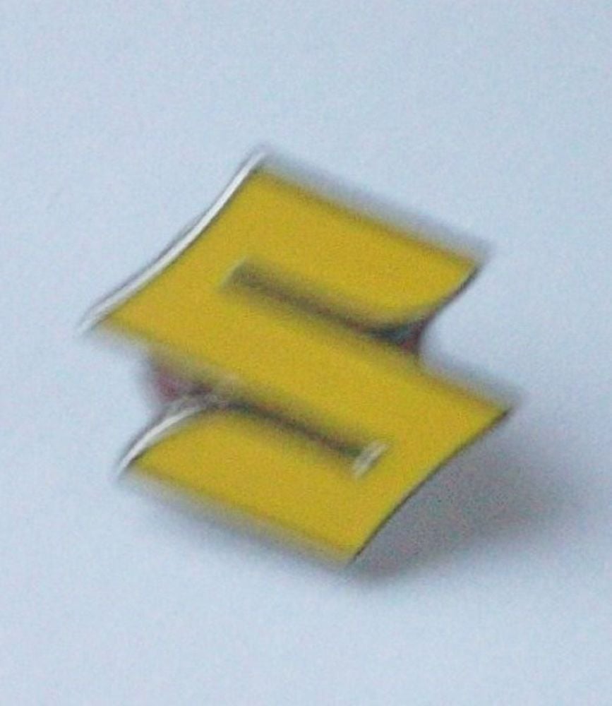 Suzuki enamel lapel pin badge