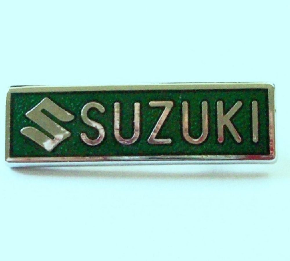 Suzuki enamel lapel pin badge