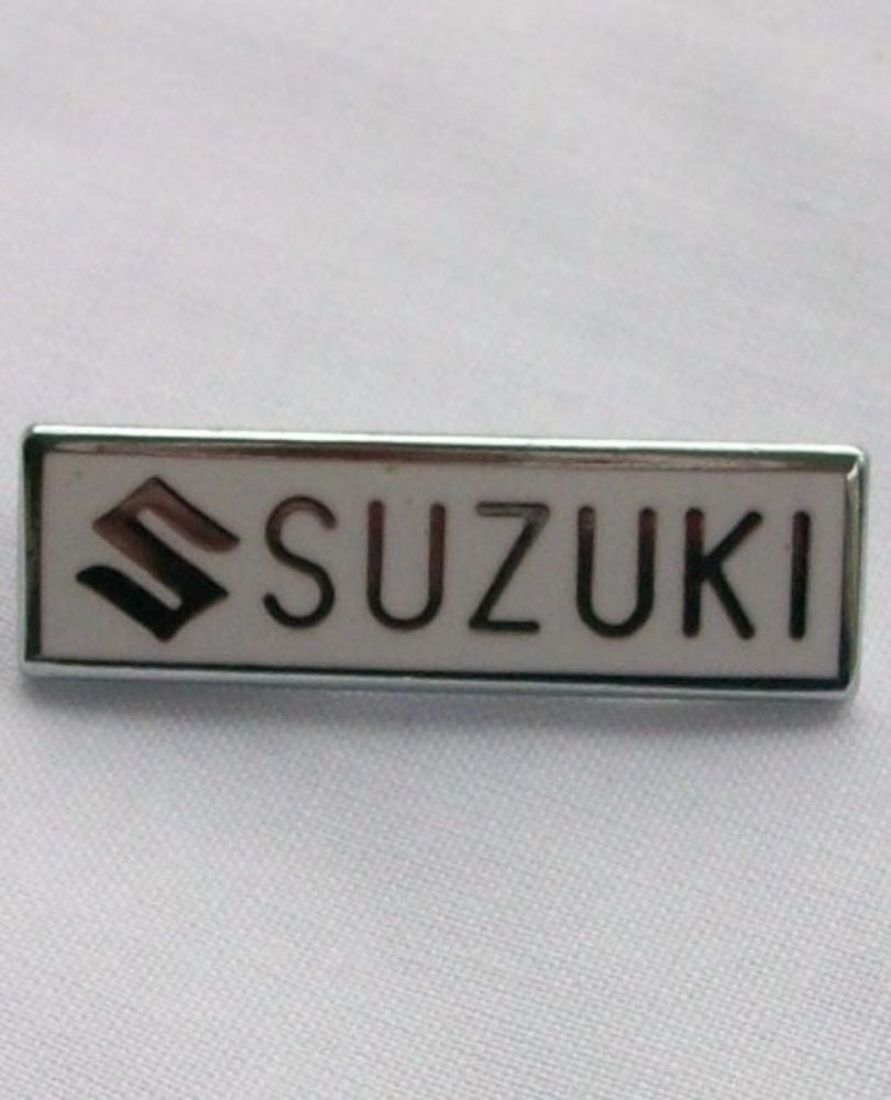 Suzuki enamel lapel pin badge