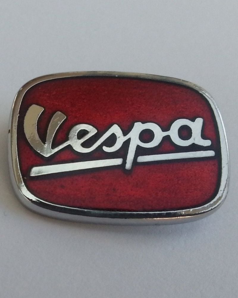 Vespa enamel lapel pin badge