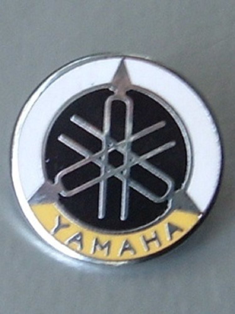 Yamaha enamel lapel pin badge