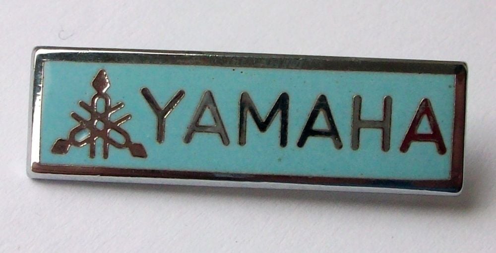 Yamaha enamel lapel pin badge