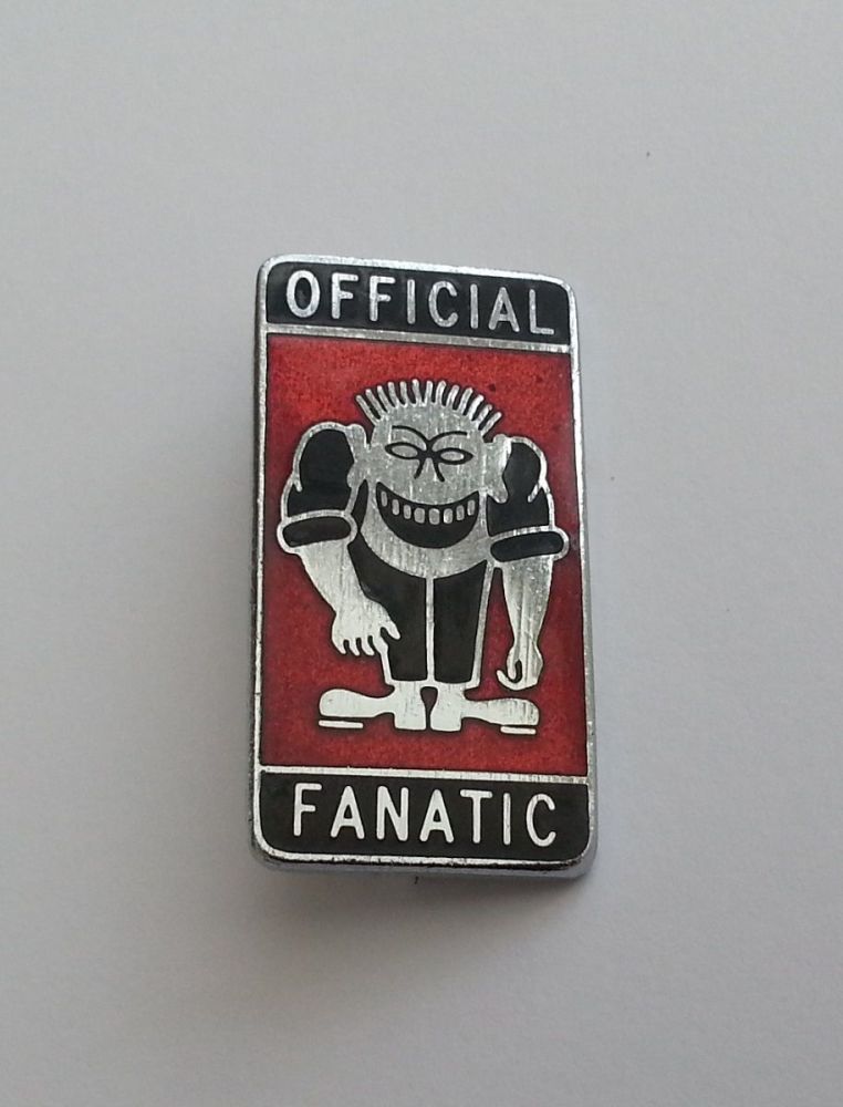 Official Fanatic enamel lapel pin badge