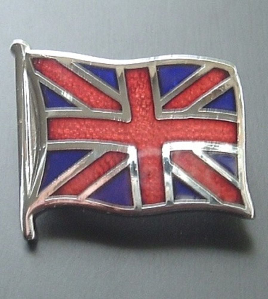 Union Jack enamel lapel pin Badge