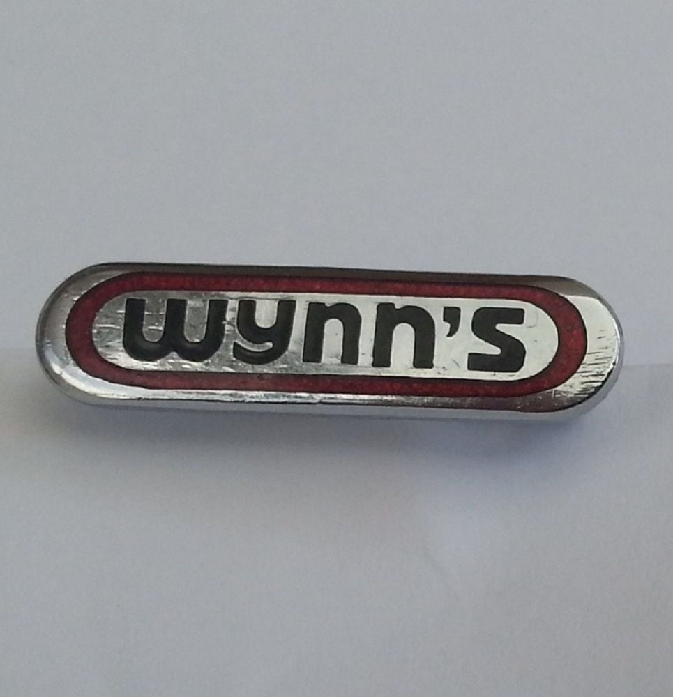 Wynn's enamel lapel pin badge