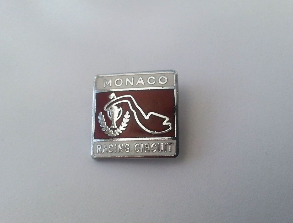 Monaco enamel lapel pin badge