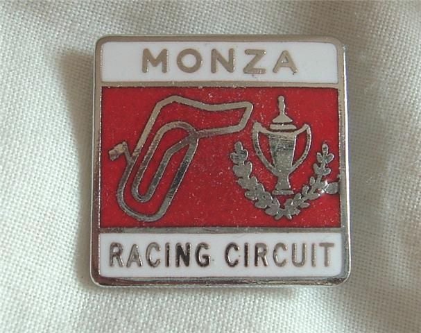 Monza enamel lapel pin badge