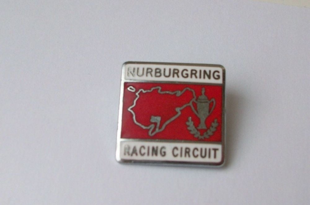 Nurburgring enamel lapel pin