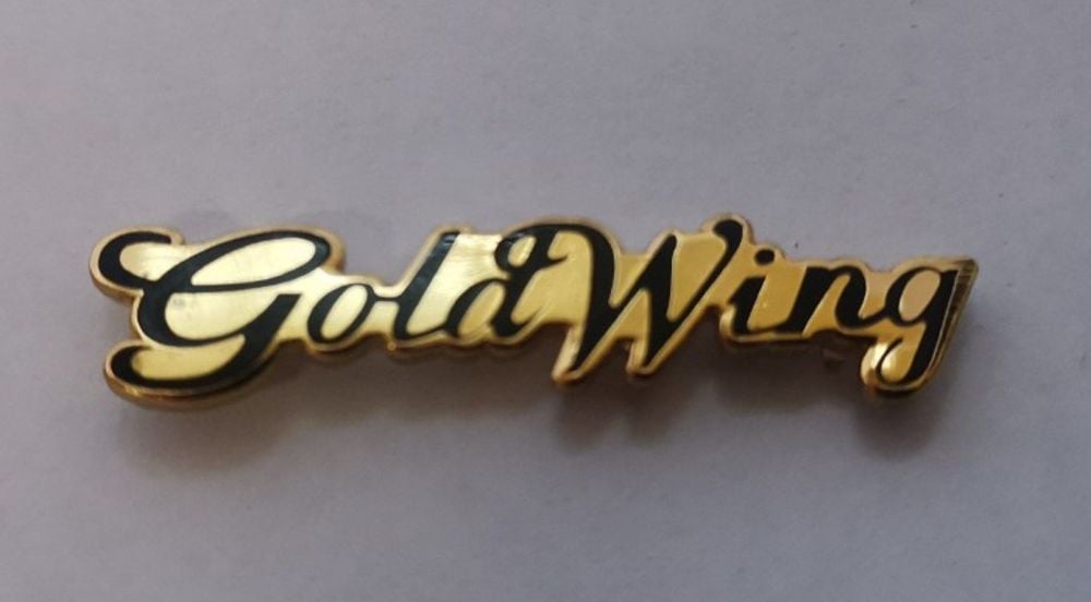 Goldwing lapel pin badge (0275)