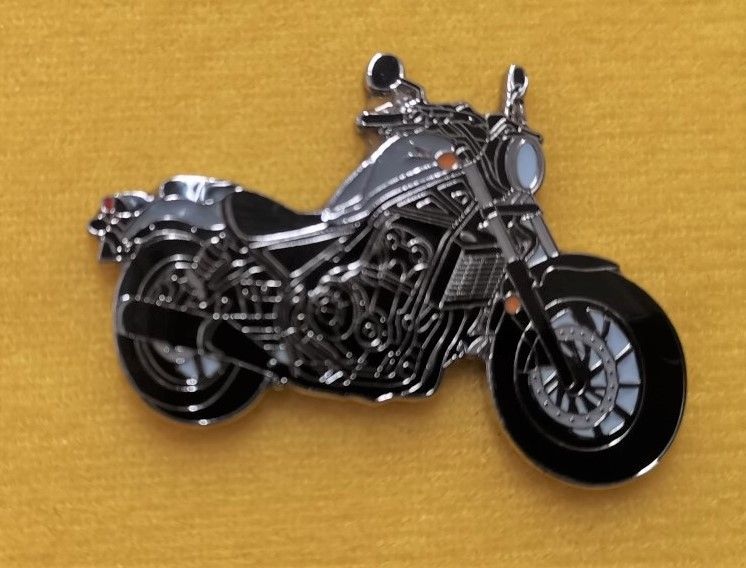 CMX500 Rebel lapel pin badge (1294)