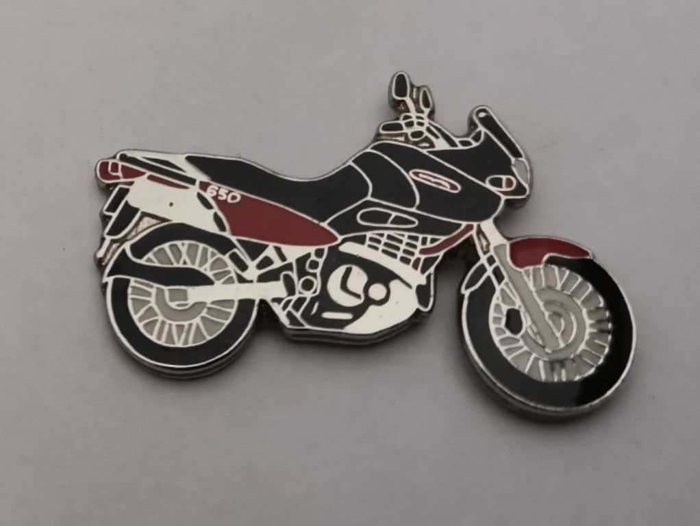 XF650 lapel pin badge (0647)..