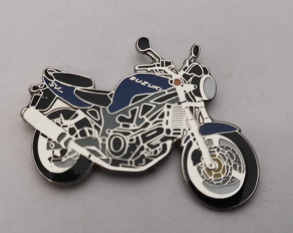 SV650 lapel pin badge (0733)..