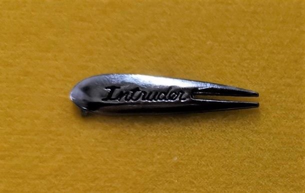 Intruder Logo lapel pin badge (0000)..