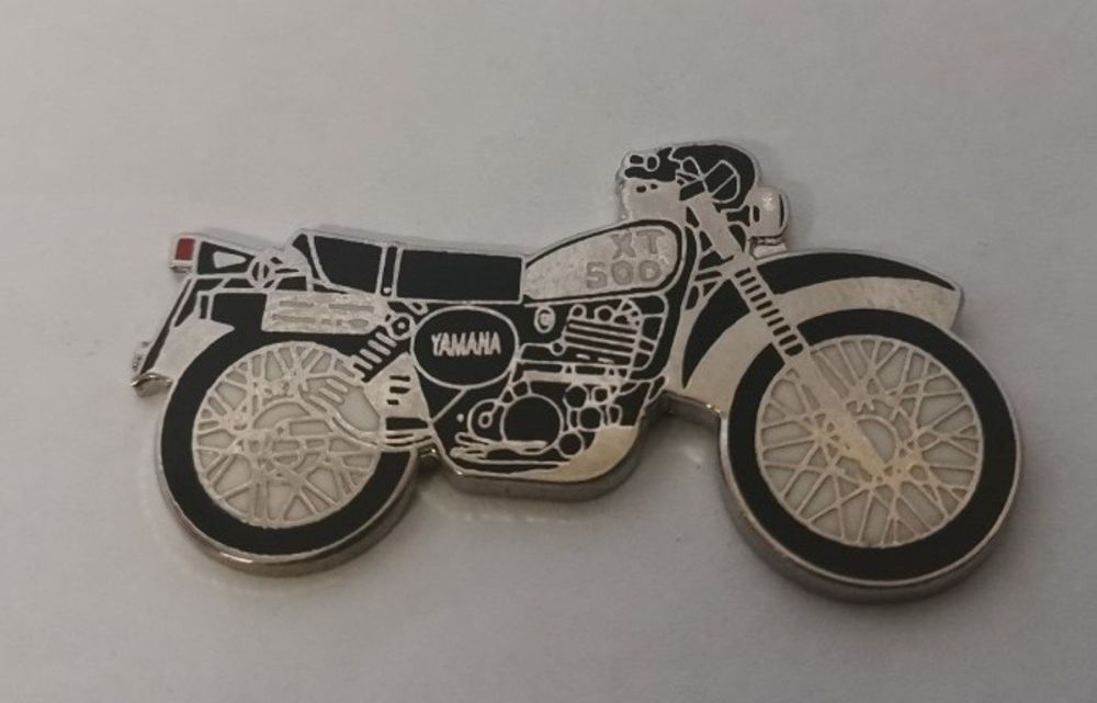 XT500 lapel pin badge (0028)..