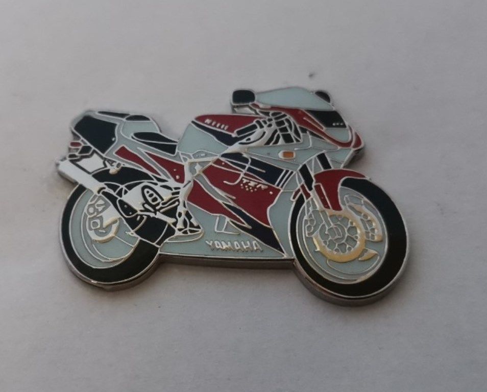 TZR250 lapel pin badge (0408)..