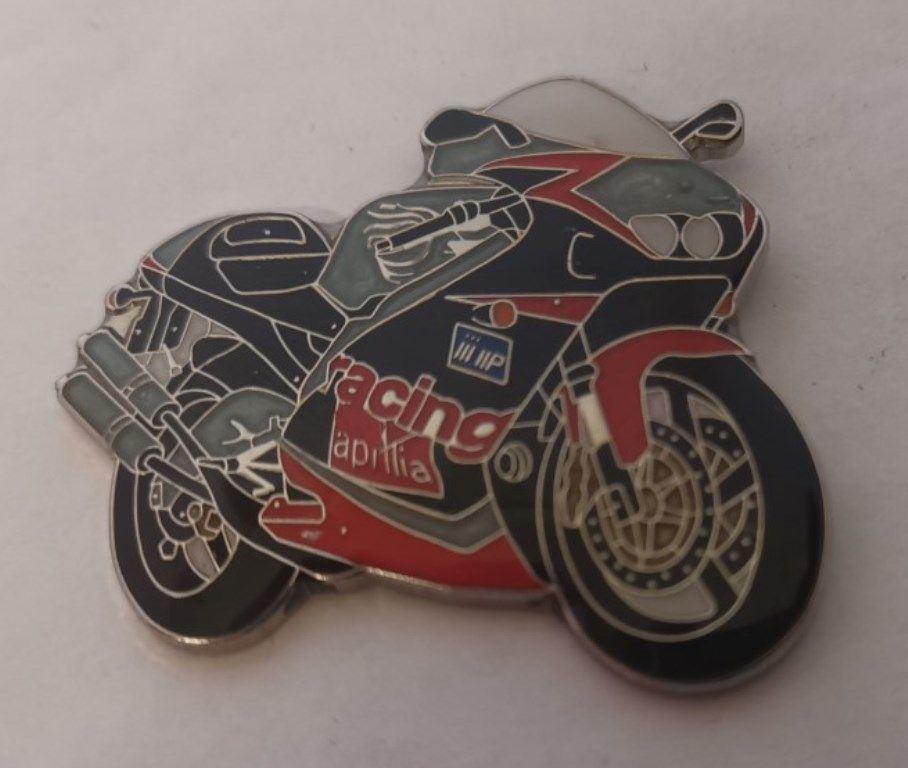 As Aprilia RS250 Replica lapel pin badge (0847)
