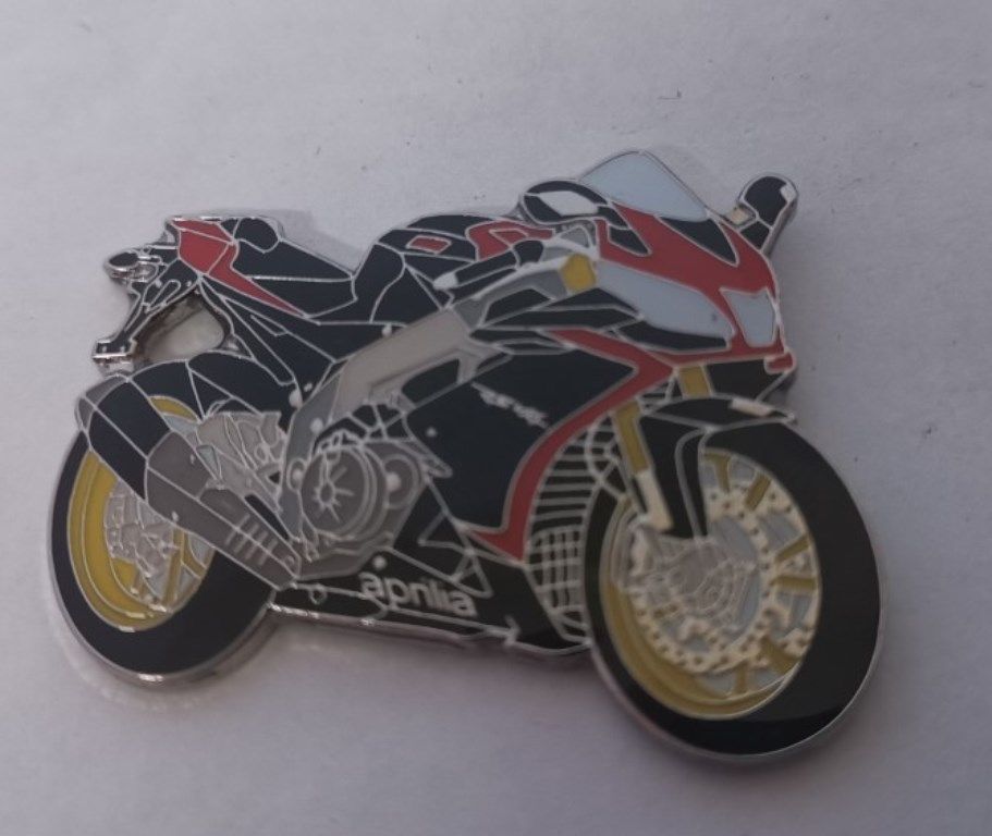 As Aprilia RSV 4R lapel pin badge (1155)