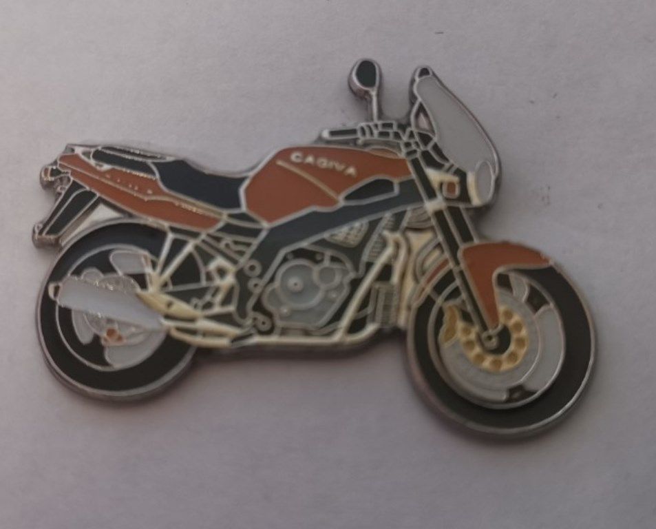 As Cagiva River 500 lapel pin badge (0721)