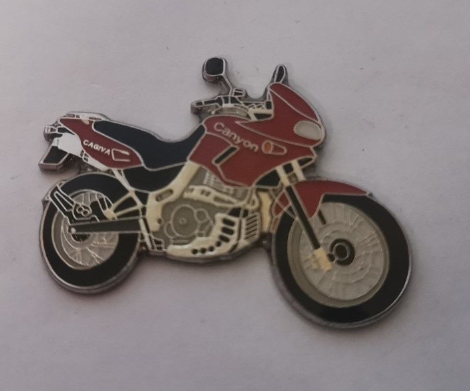As Cagiva Canyon 600 lapel pin badge (0723)