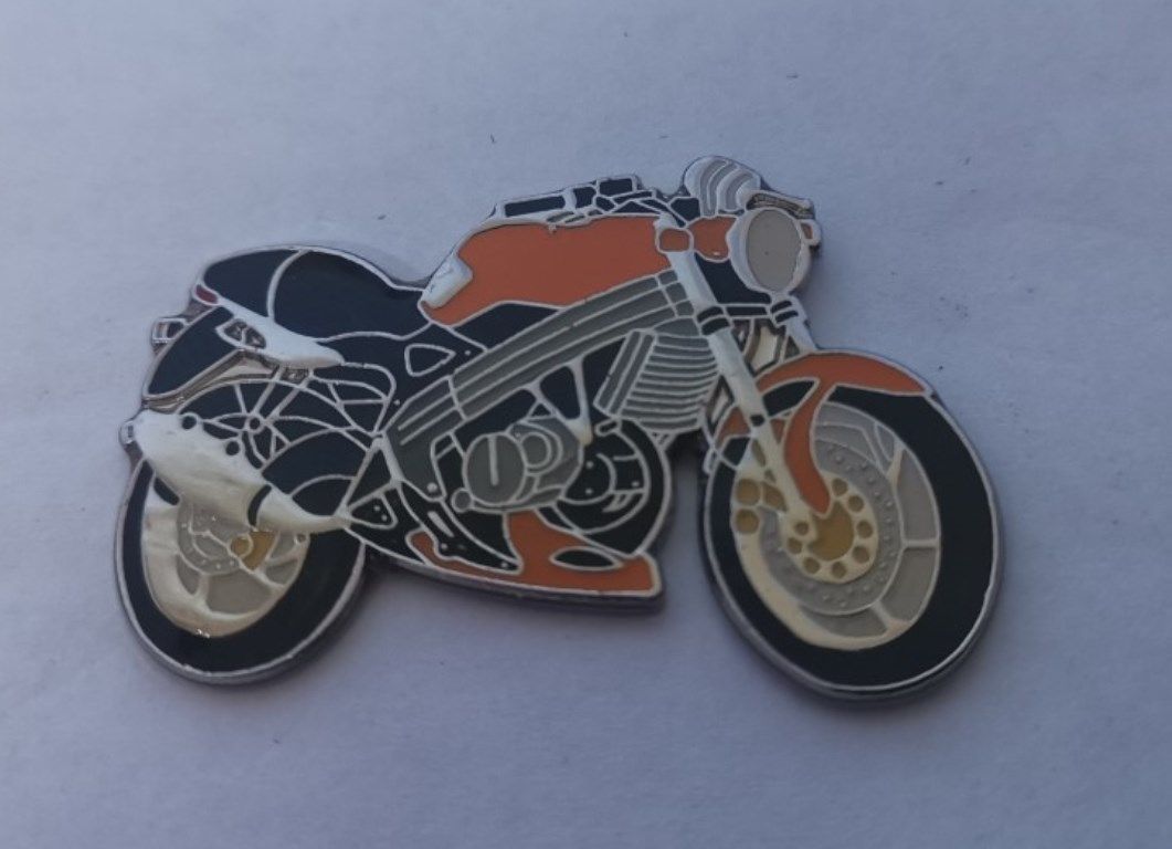 As Cagiva Planet 125 lapel pin badge (0725)