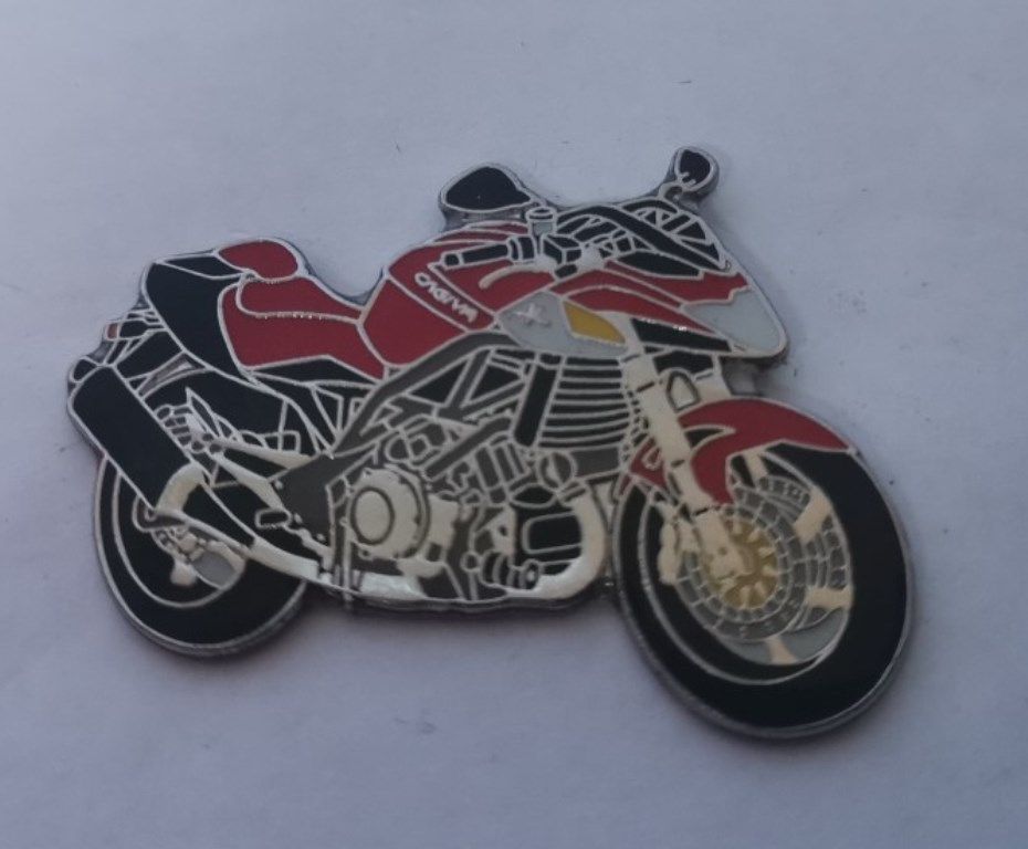 As Cagiva V Raptor lapel pin badge (0770)