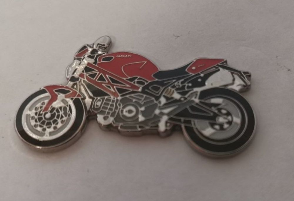 As Ducati Monster 696 lapel pin badge (1156)