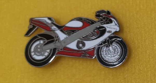 As Bimota SB6 lapel pin badge (0349)