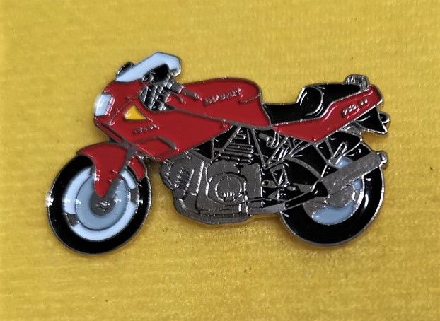 As Ducati Z750SS lapel pin badge (0416)
