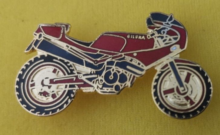 As Gilera Saturn lapel pin badge (0051)