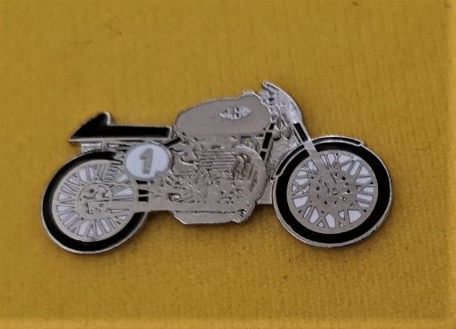 As Gilera Saturn lapel pin badge (0219)