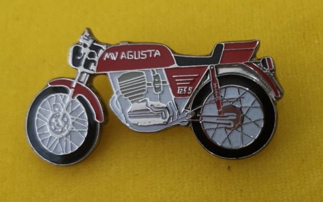 As MV Agusta 125 lapel pin badge (0324)
