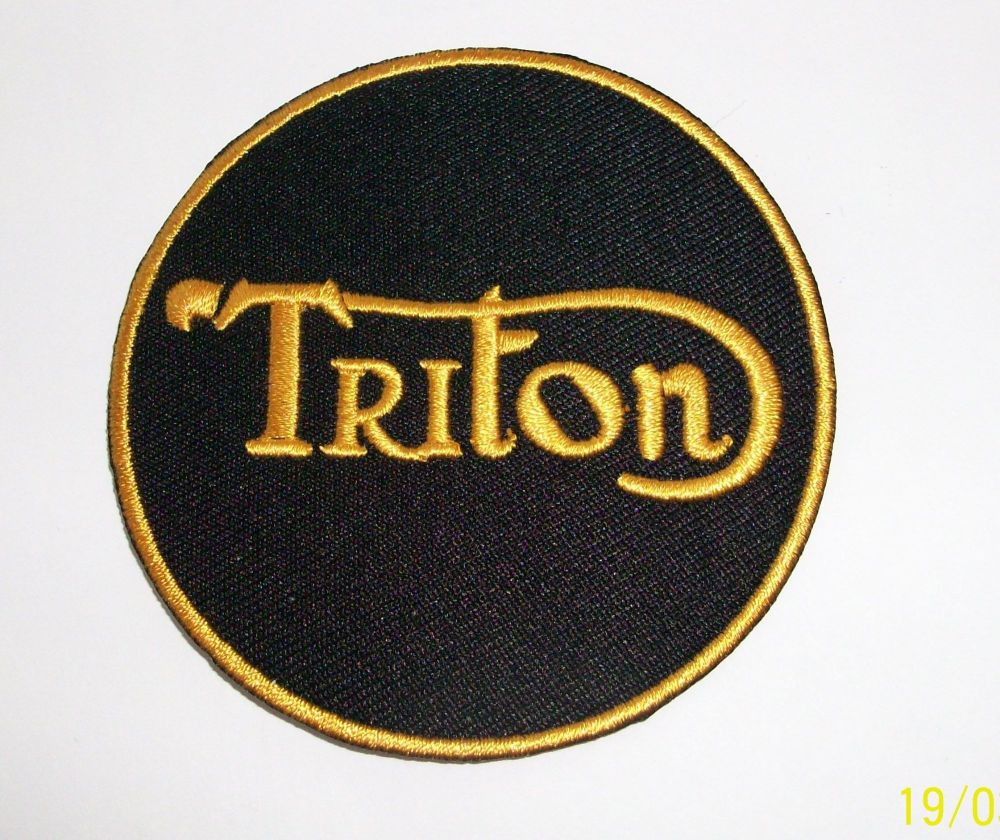 Triton Embroidered cloth badge..