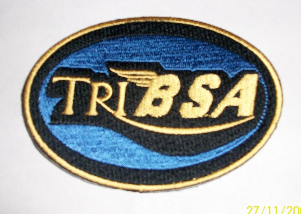 TriBsa embroidered cloth badge