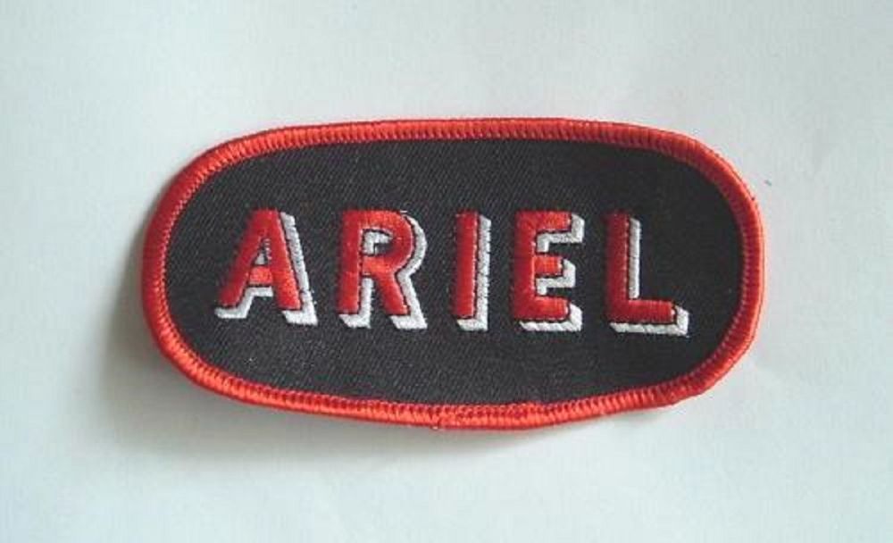 Ariel embroidered cloth badge..