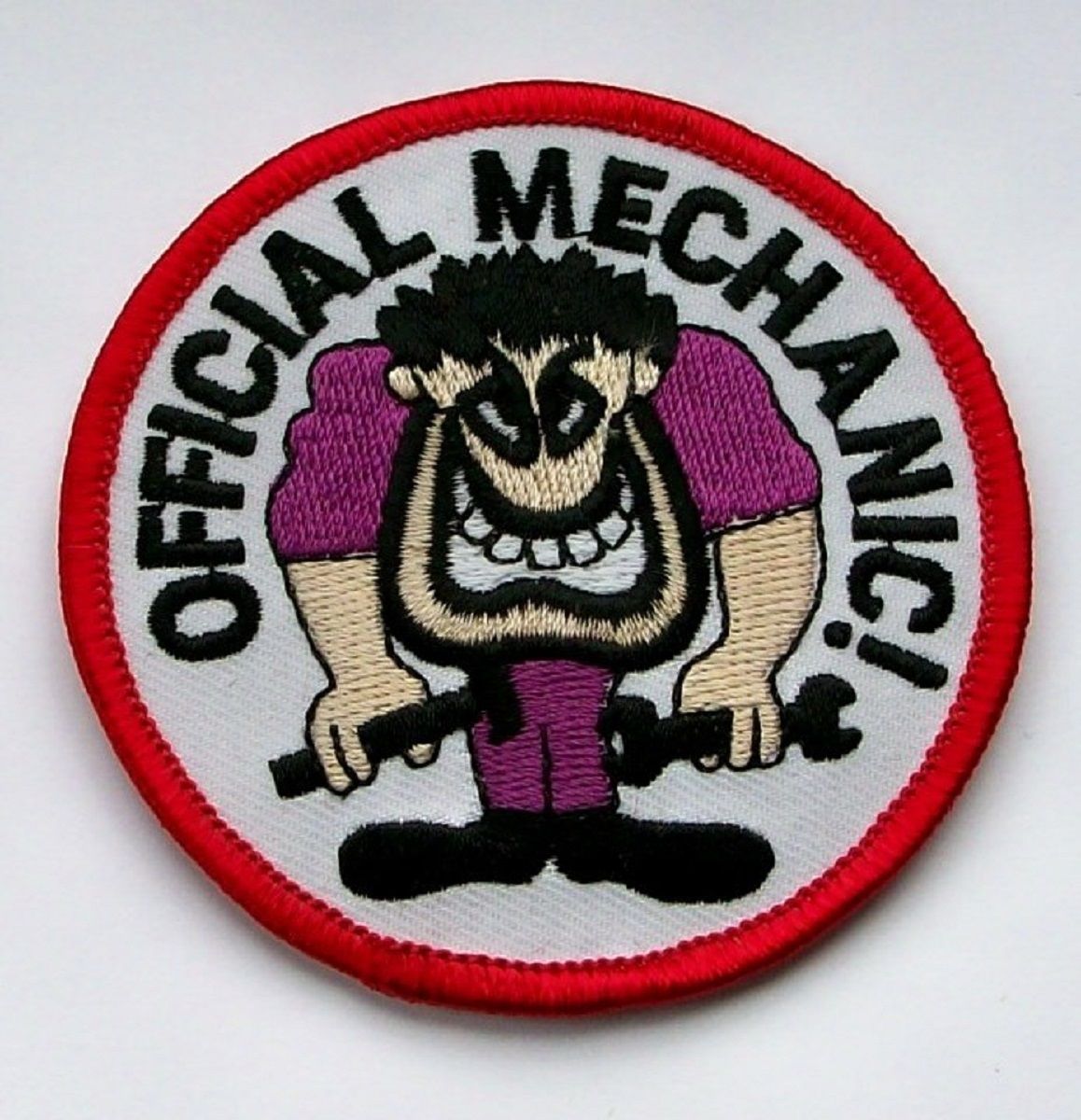 Official Mechanic embroidered cloth badge..