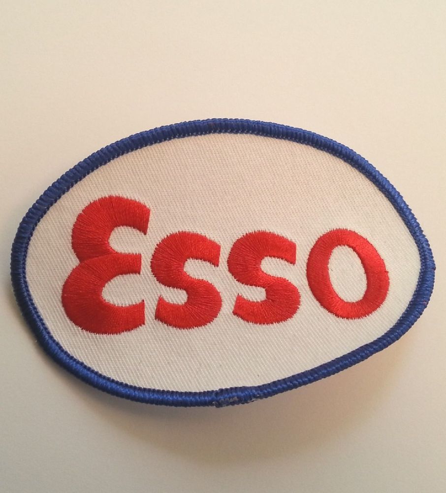 Esso embroidered cloth badge..
