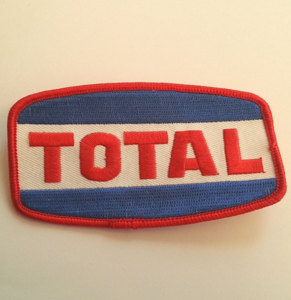 Total embroidered cloth badge..