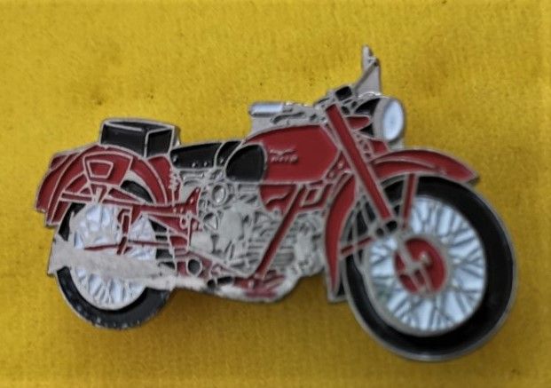 As Moto Guzzi Falcone lapel pin badge (0228)