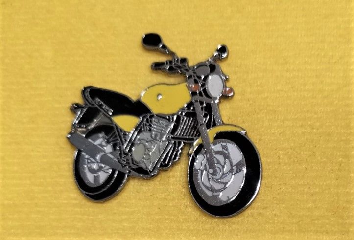 As MZ 125RT lapel pin badge (0837)