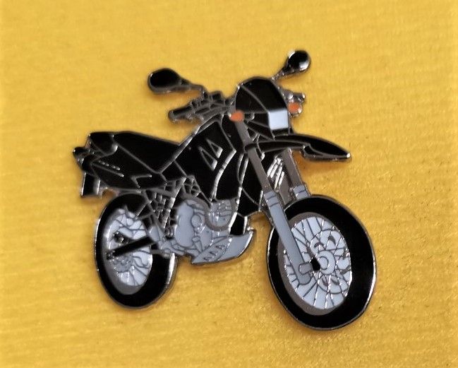 As MZ 125SM lapel pin badge (0836)