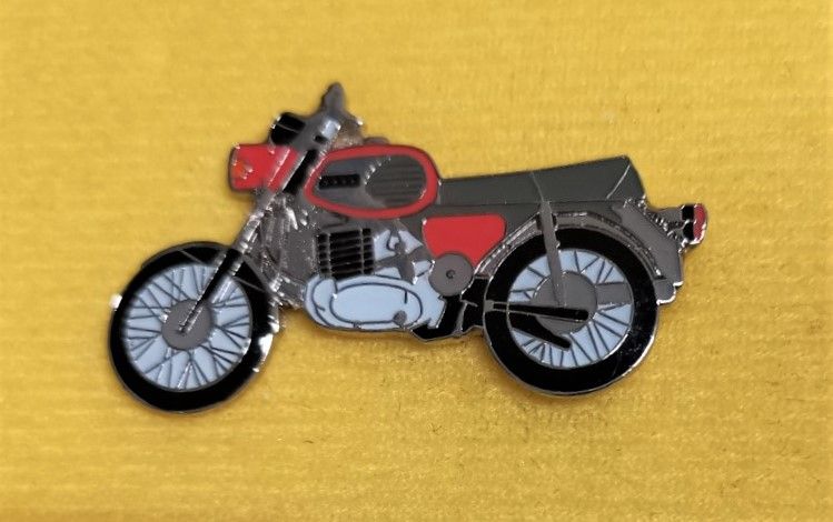 As MZ TS250 lapel pin badge (1100)