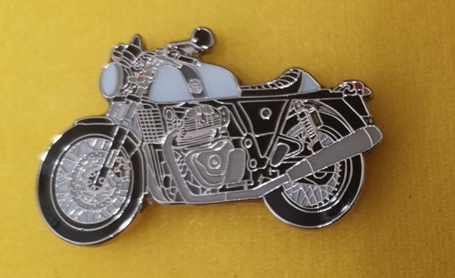 As Royal Enfield Continental lapel pin badge (1287)