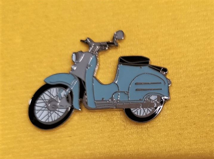 As Simson KR50 lapel pin badge (0924)