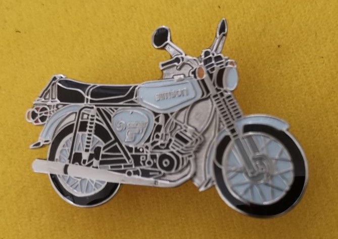 As Simson S51 lapel pin badge (0927)
