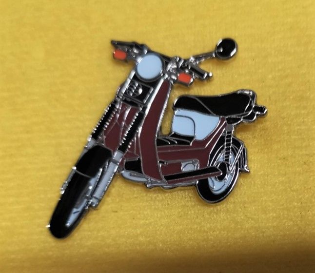 As Simson SR50 lapel pin badge (1264)