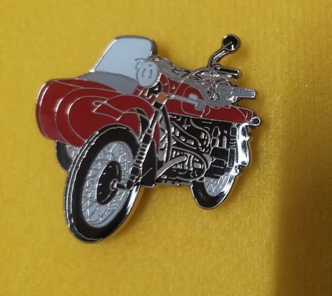 As Ural Combo lapel pin badge (0583)