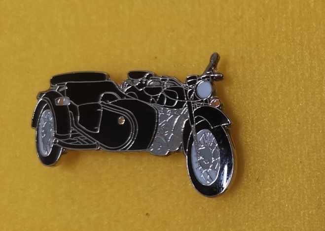 As Ural Dnepr Combo lapel pin badge (1060)