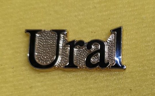 As Ural Script lapel pin badge (0745)