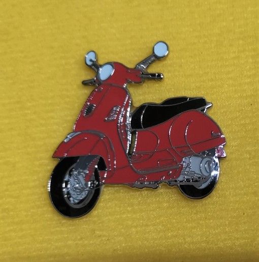 As Vespa GTS lapel pin badge  (1137)